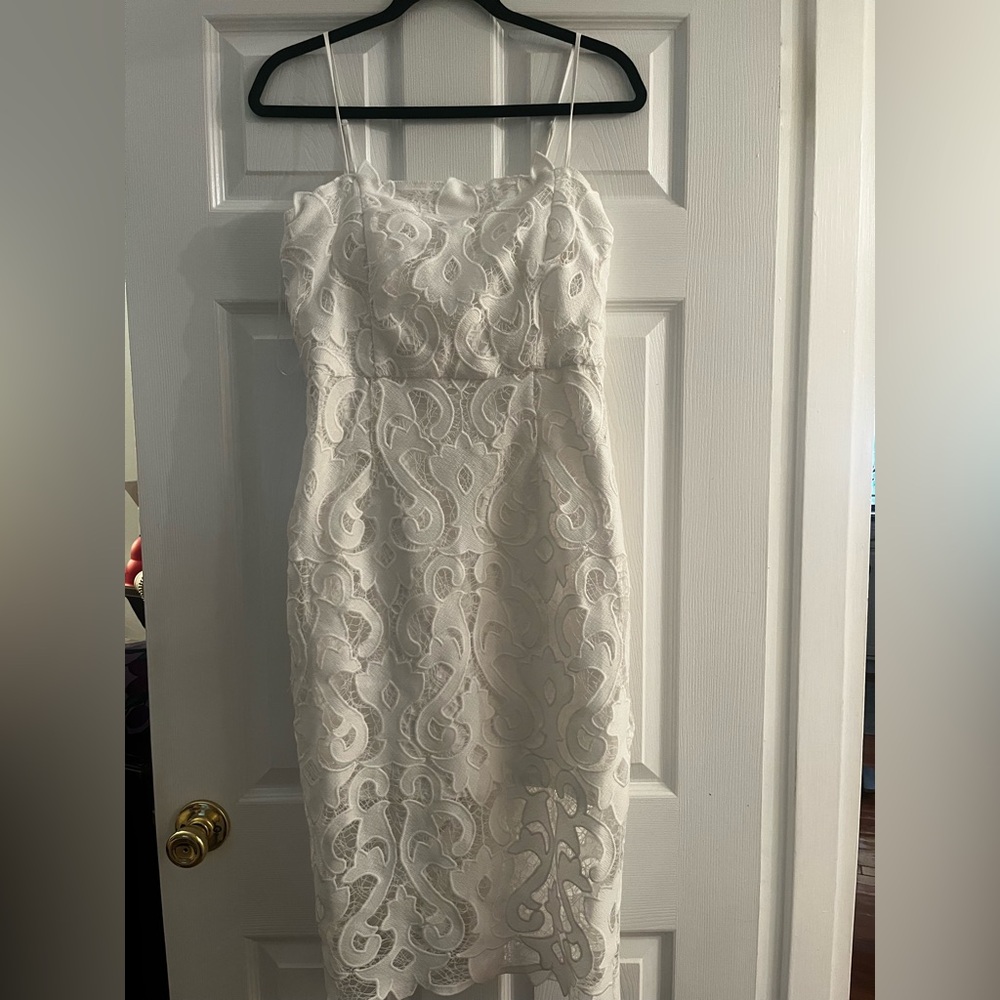 White dress